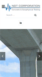 Mobile Screenshot of ndtcorporation.com